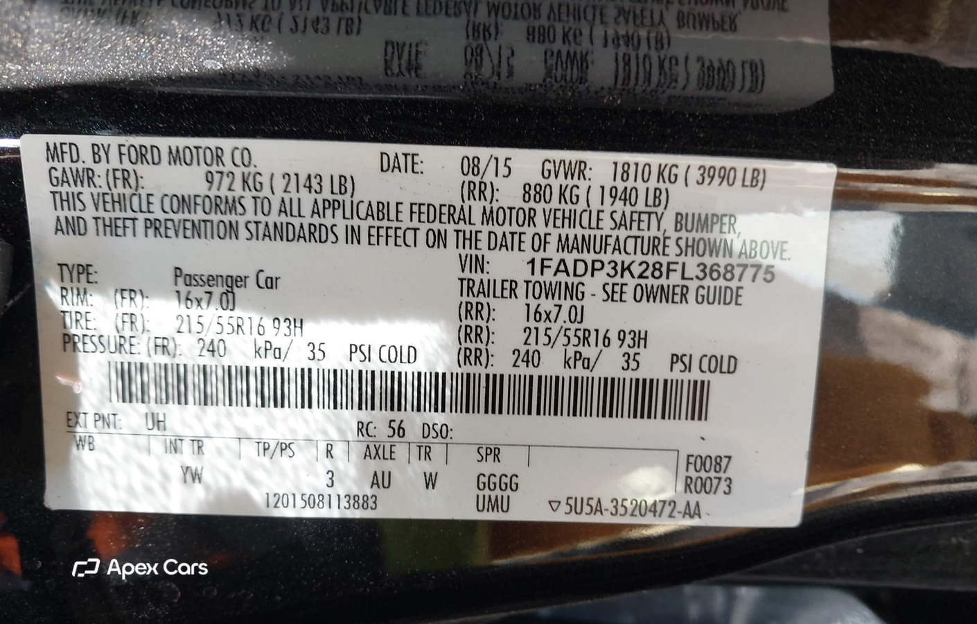 Ford Focus 2015
