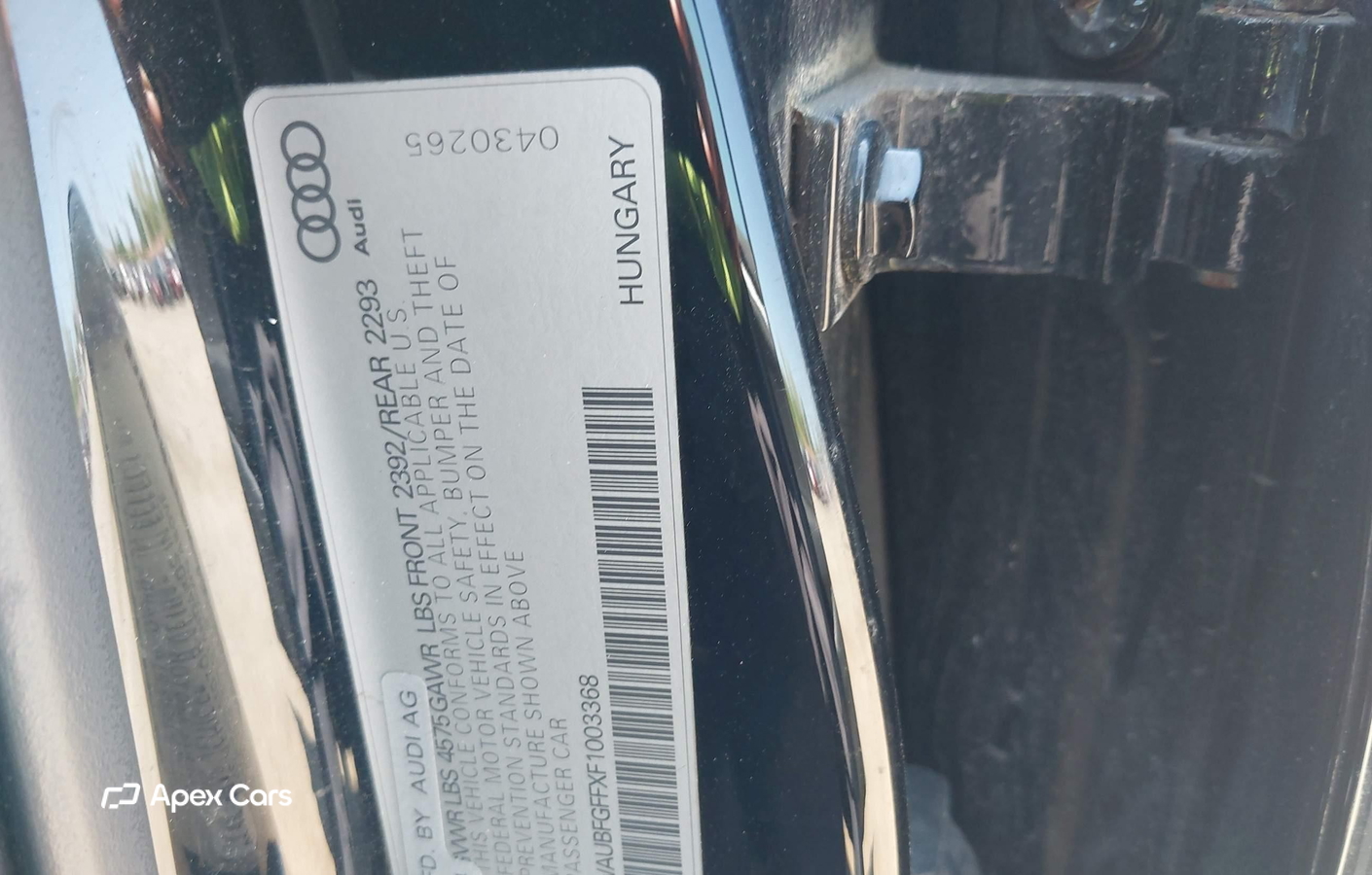 Audi A3 2015