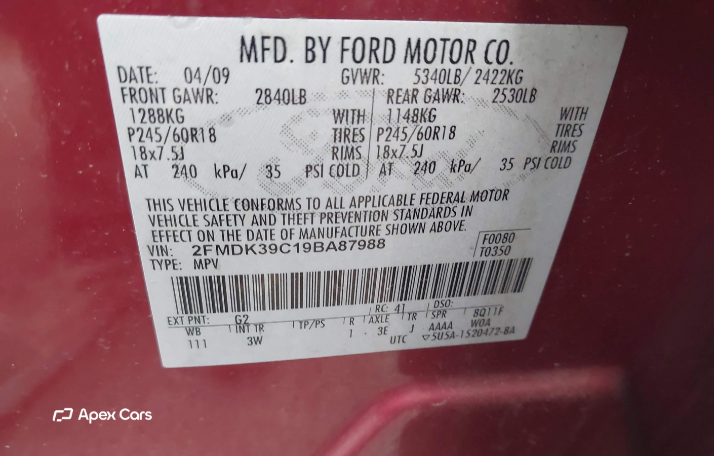 Ford Edge 2009