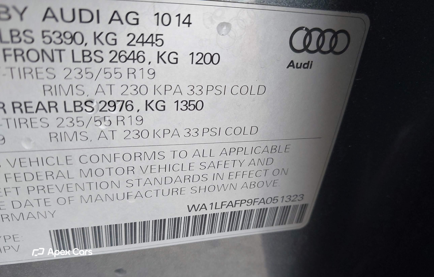 Audi Q5 2015
