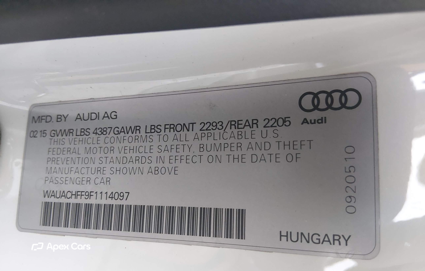 Audi A3 2015