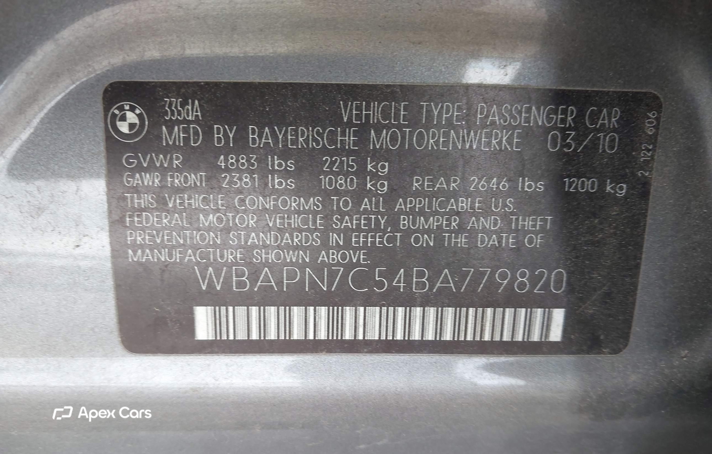 BMW Series 3 2011