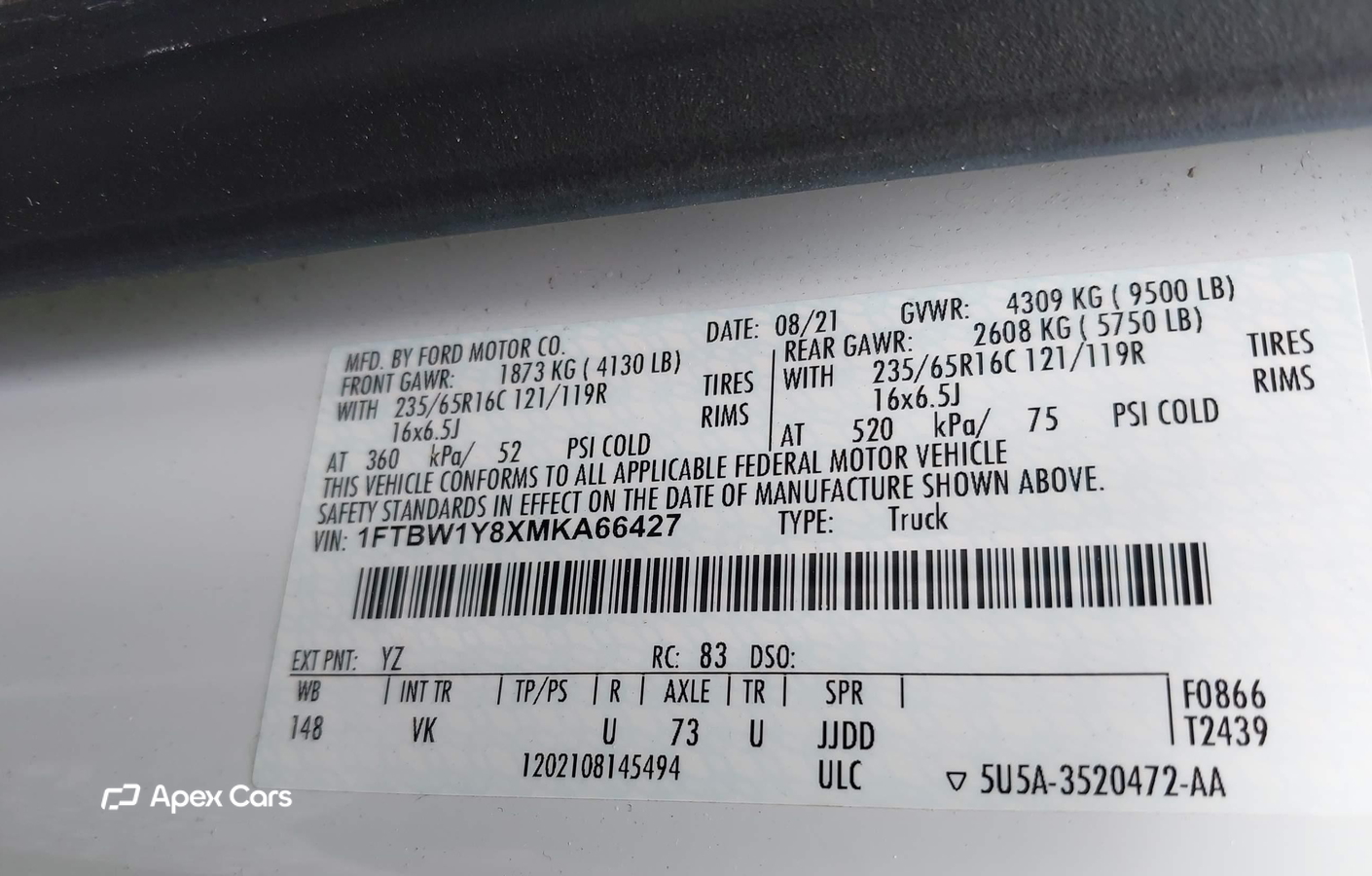 Ford Transit 2021