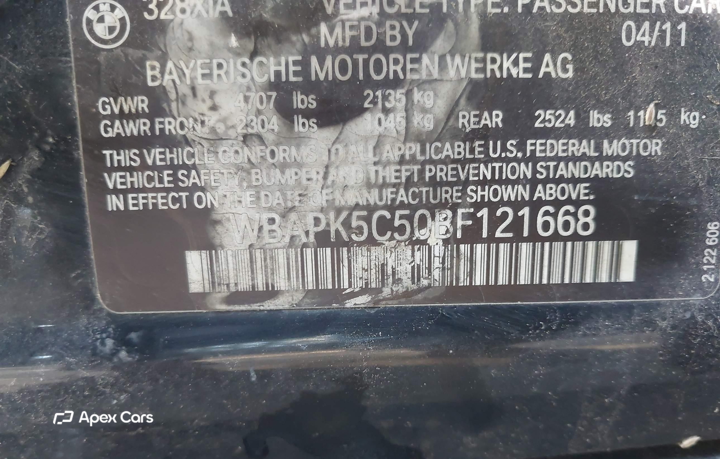 BMW Series 3 2011