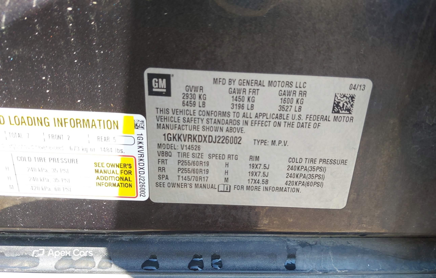 GMC Acadia 2013
