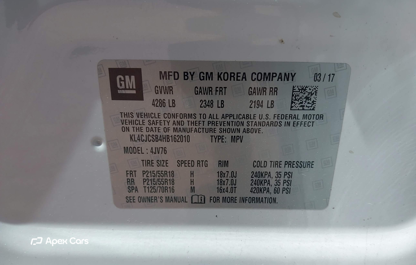 Buick Encore 2017