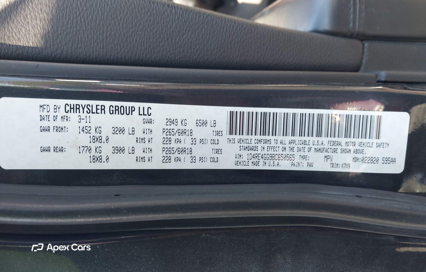 Dodge Durango 2011