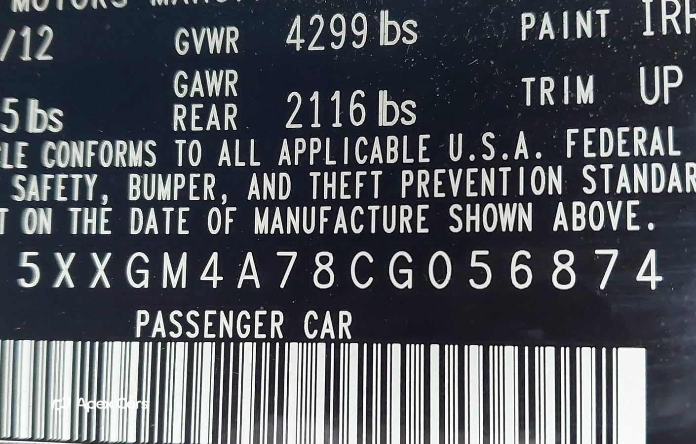 Kia Optima 2012