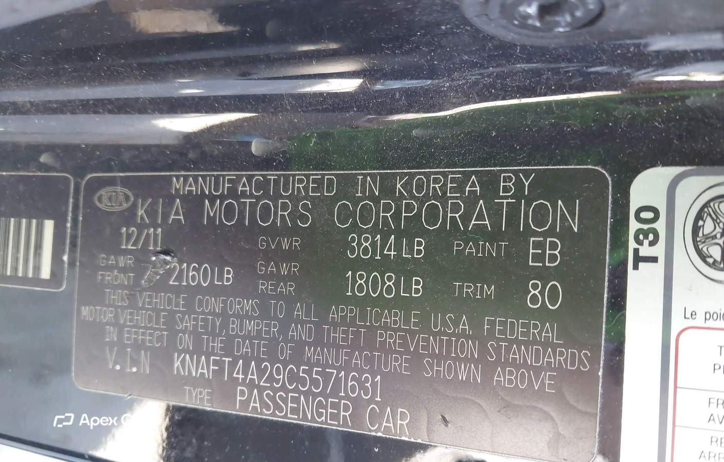 Kia Forte 2012