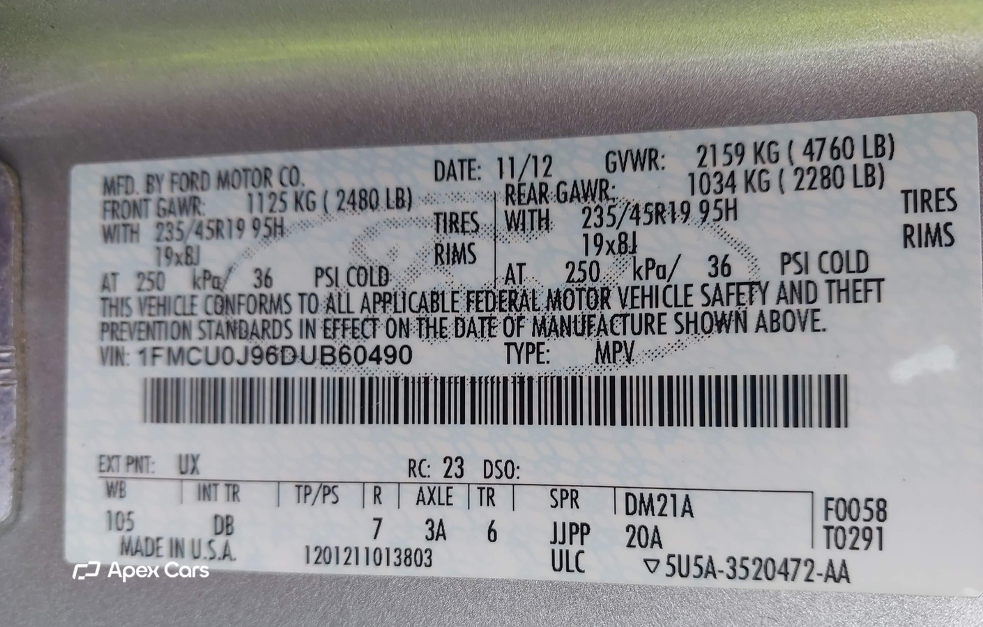 Ford Escape 2013