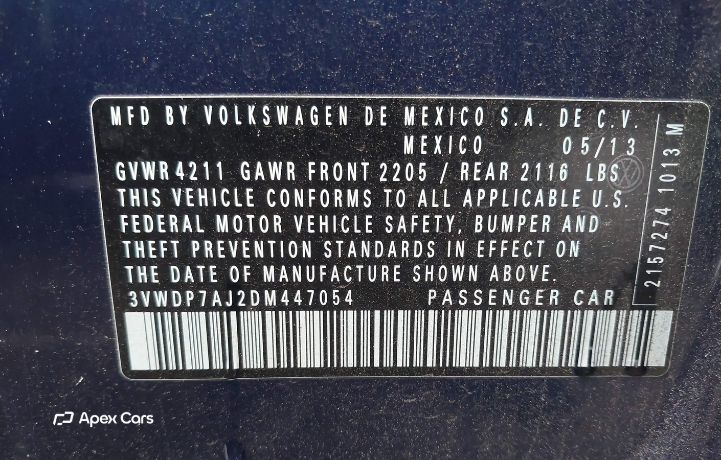 Volkswagen Jetta 2013