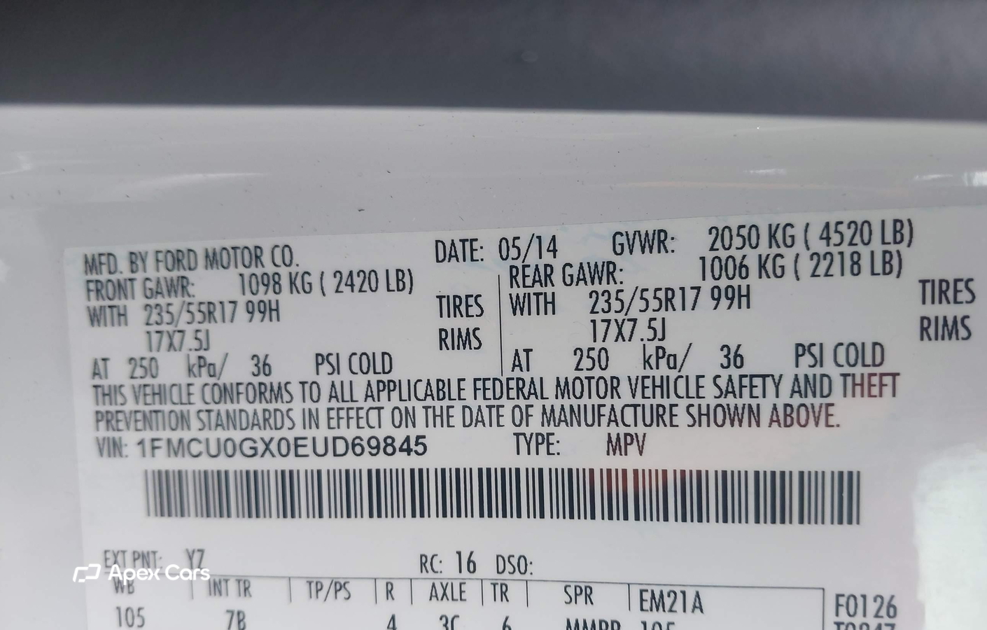 Ford Escape 2014