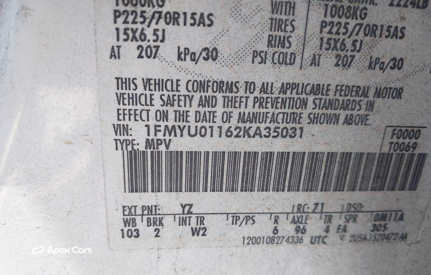 Ford Escape 2002
