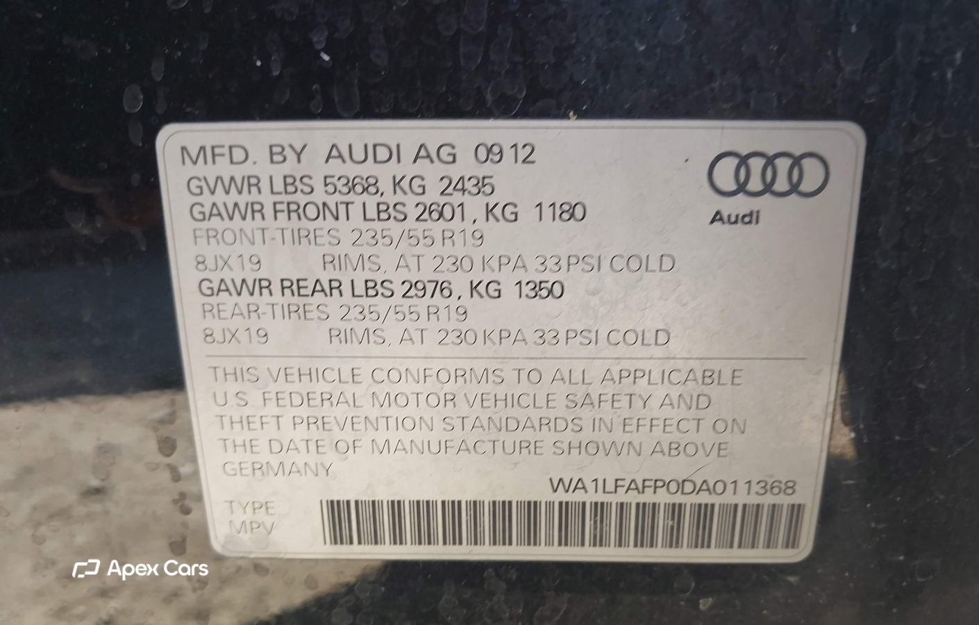 Audi Q5 2013