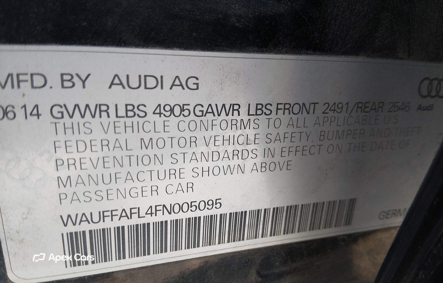 Audi A4 2015