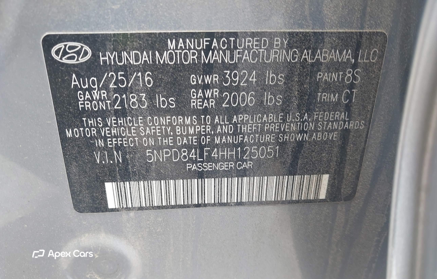 Hyundai Elantra 2017