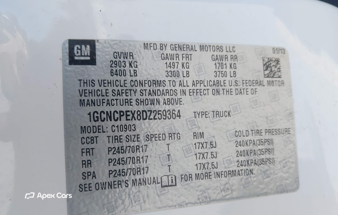 Chevrolet Silverado 2013