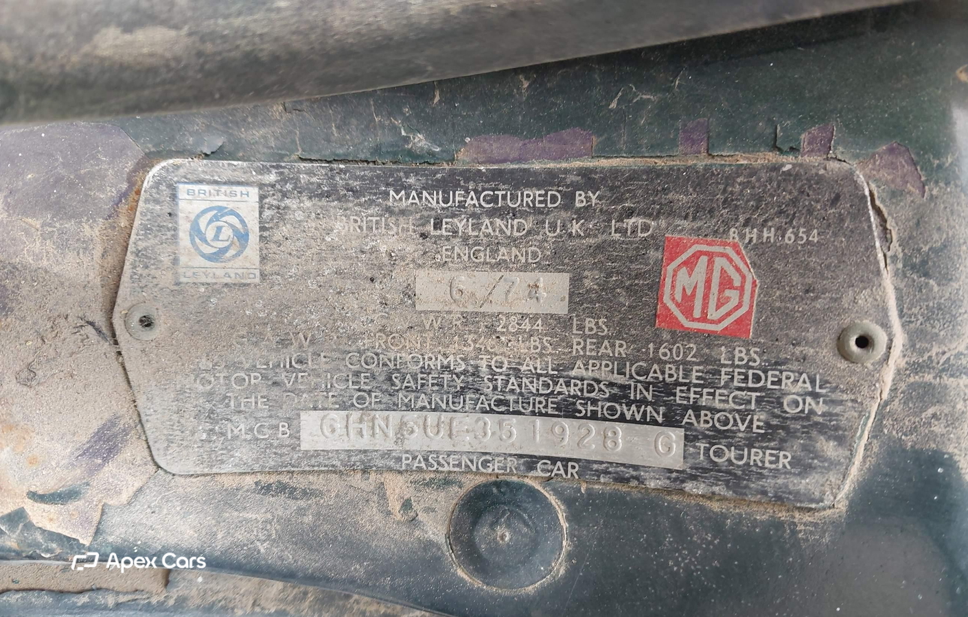 MG MGB 1974