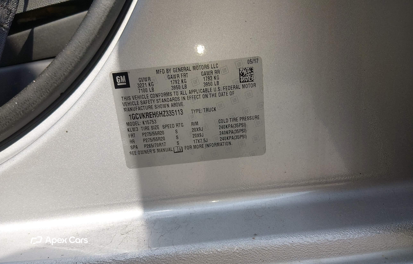 Chevrolet Silverado 2017