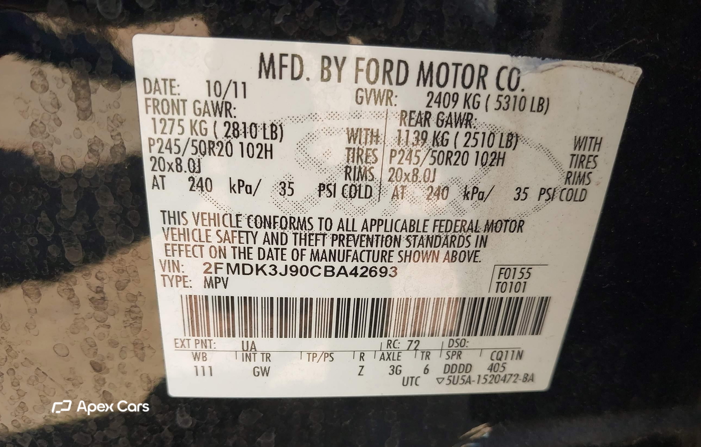 Ford Edge 2012
