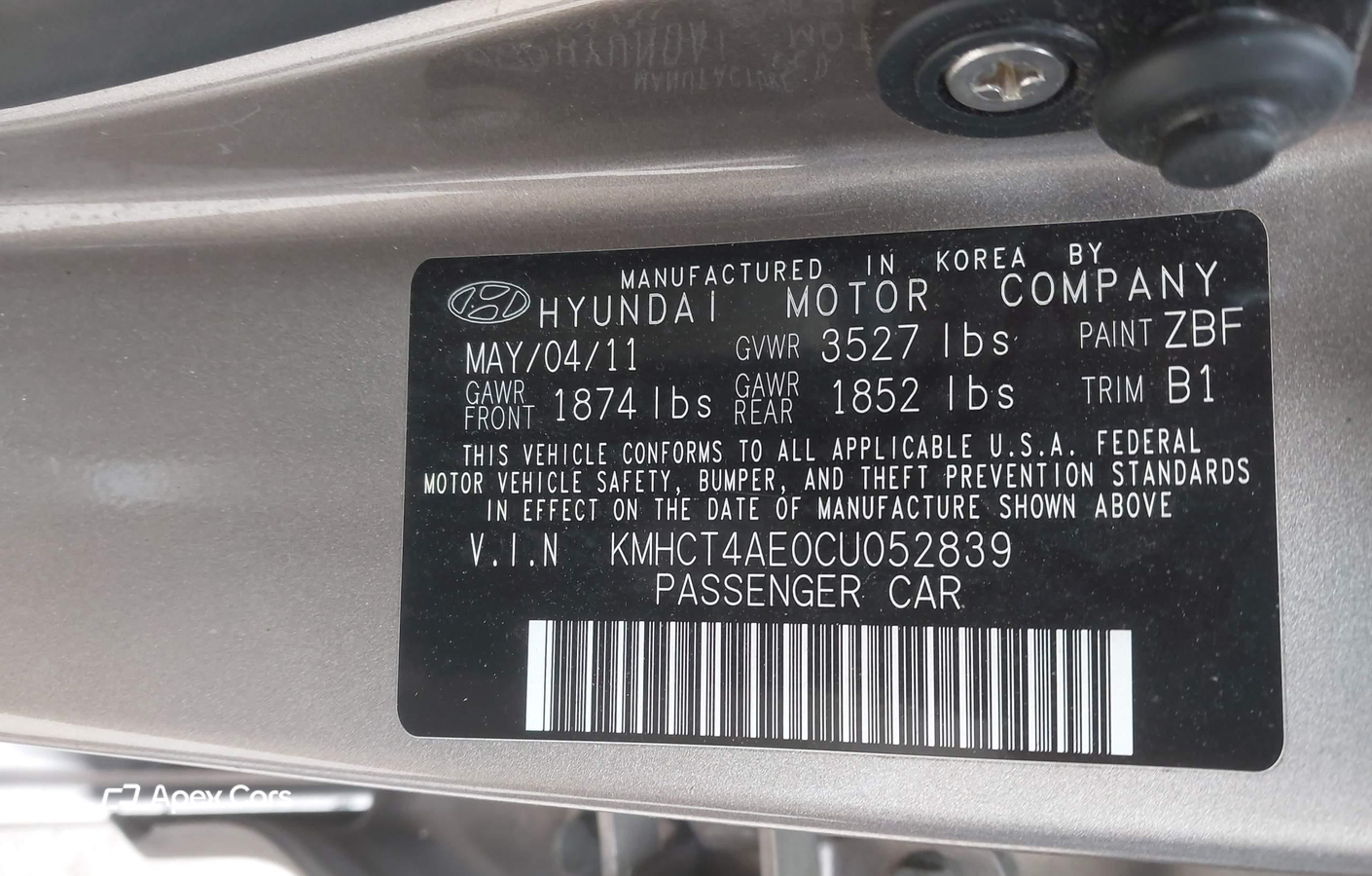 Hyundai Accent 2012