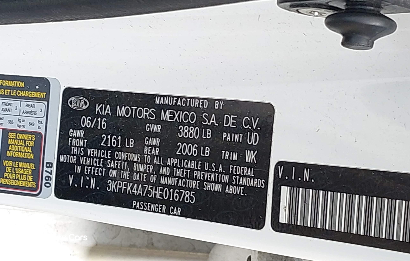 Kia Forte 2017