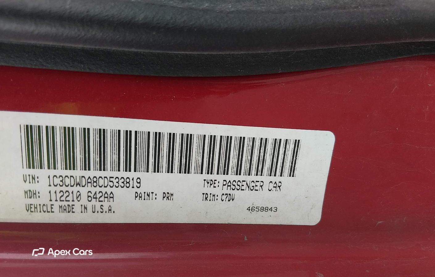 Dodge Caliber 2012