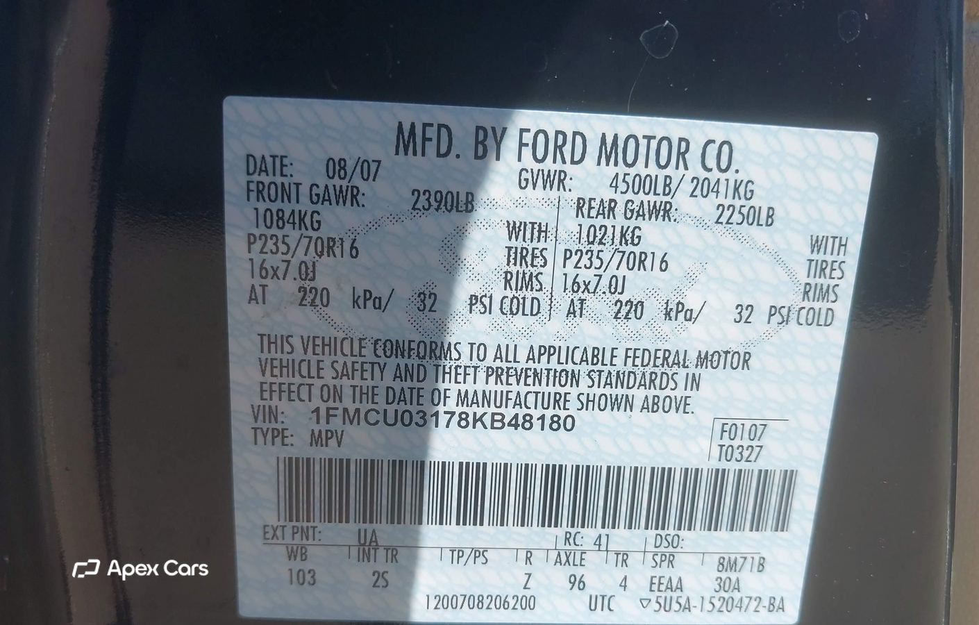 Ford Escape 2008