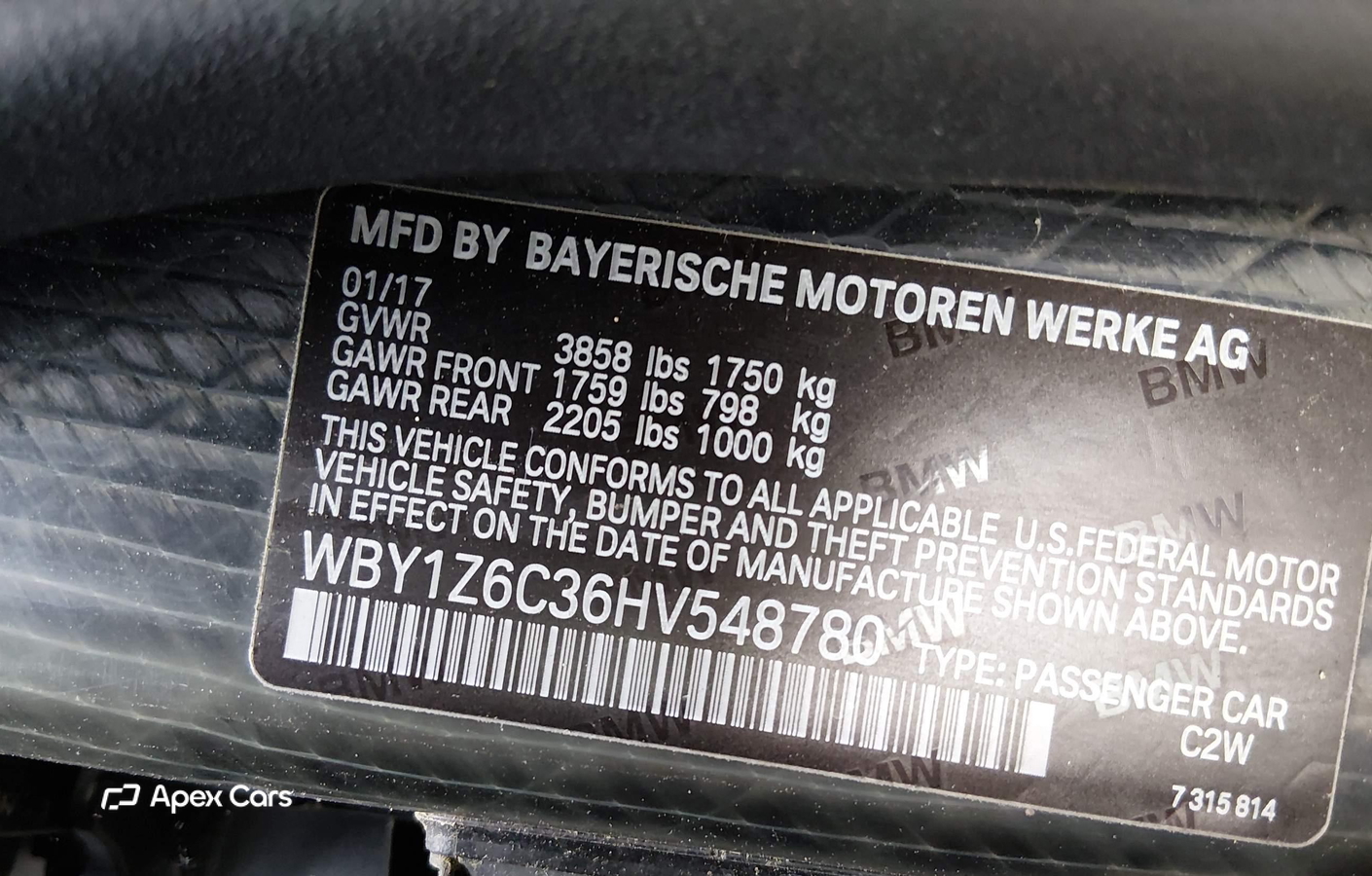BMW i3 2017