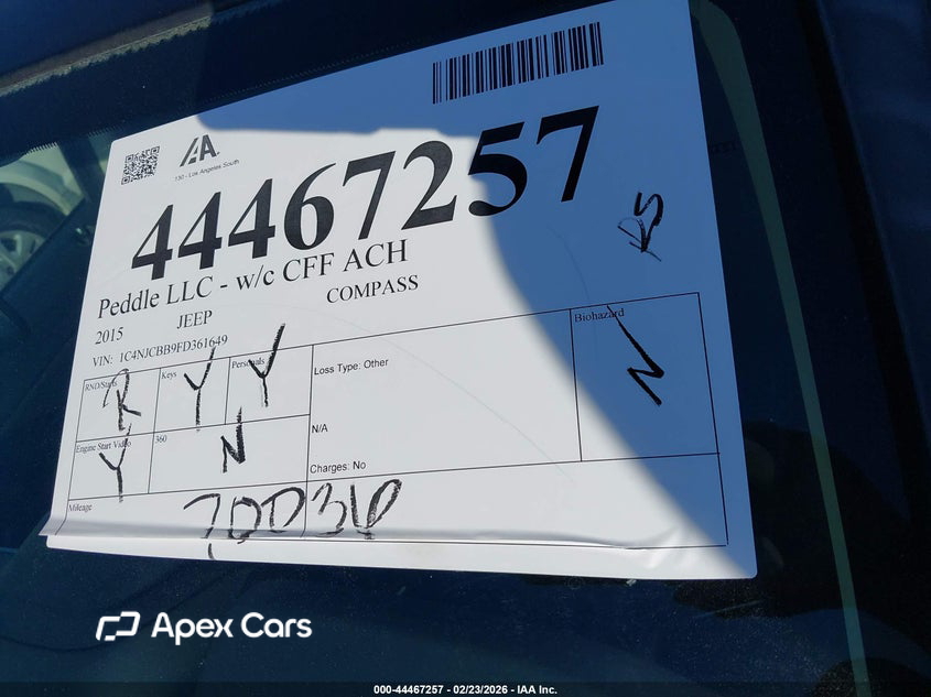Jeep Compass 2015