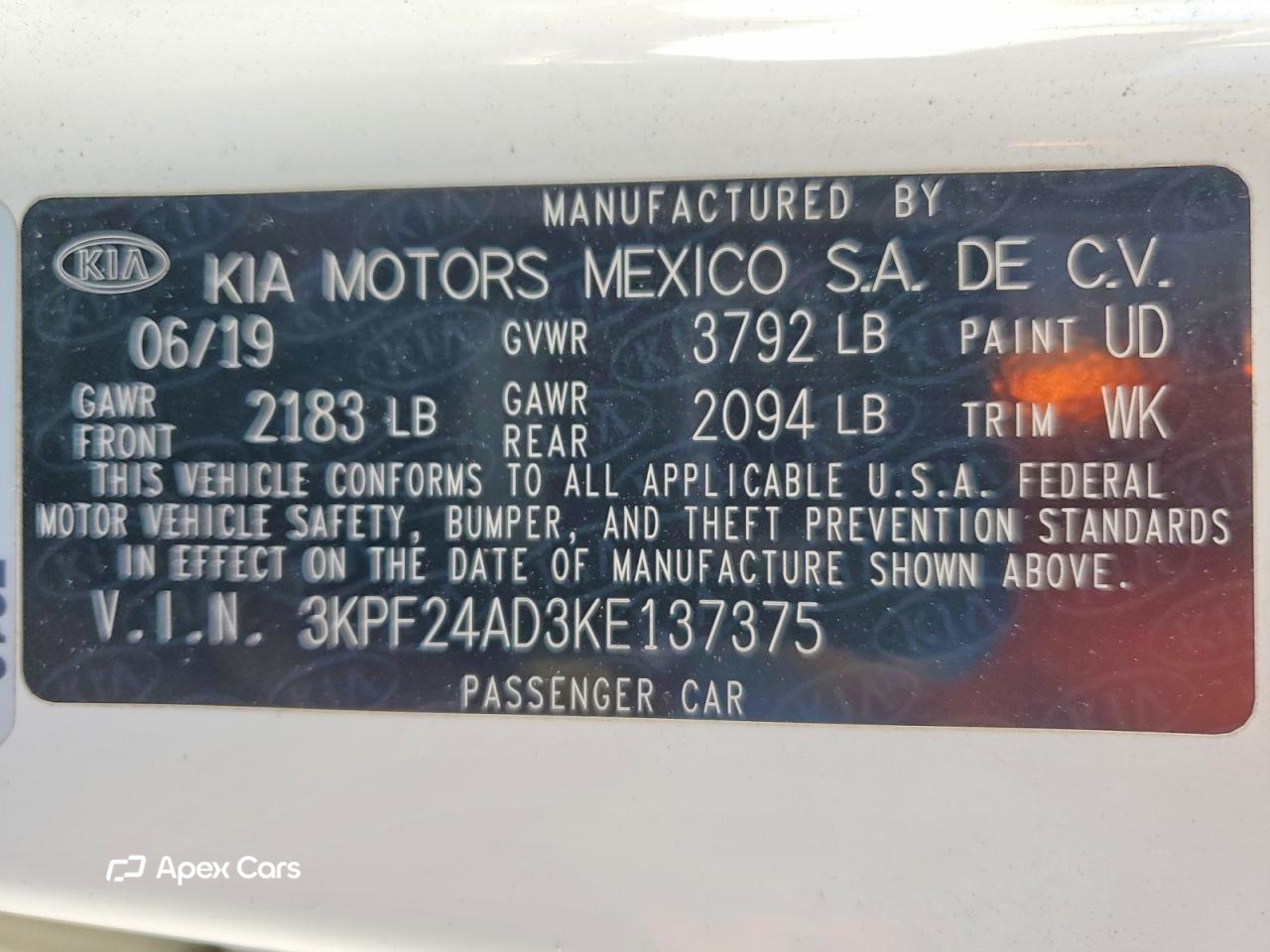 Kia Forte 2019