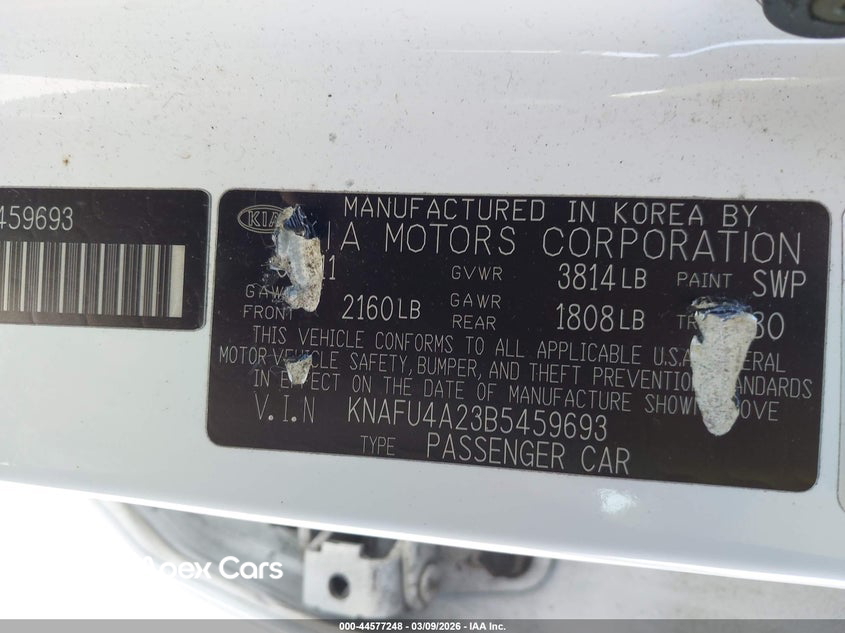 Kia Forte 2011