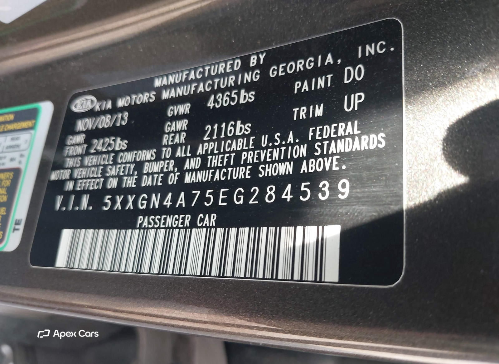 Kia Optima 2014