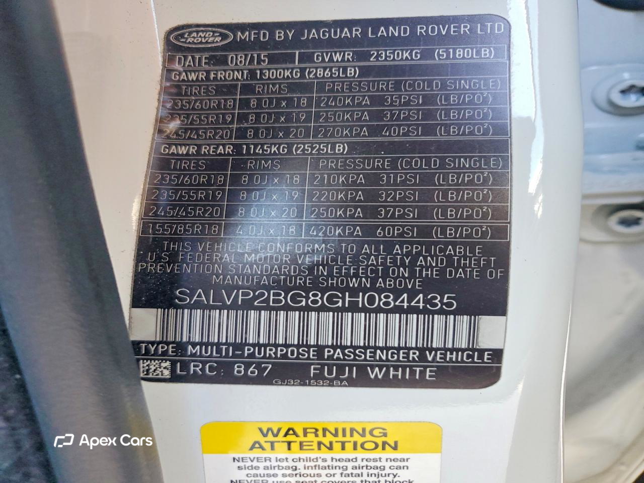 Land Rover Range Rover 2016