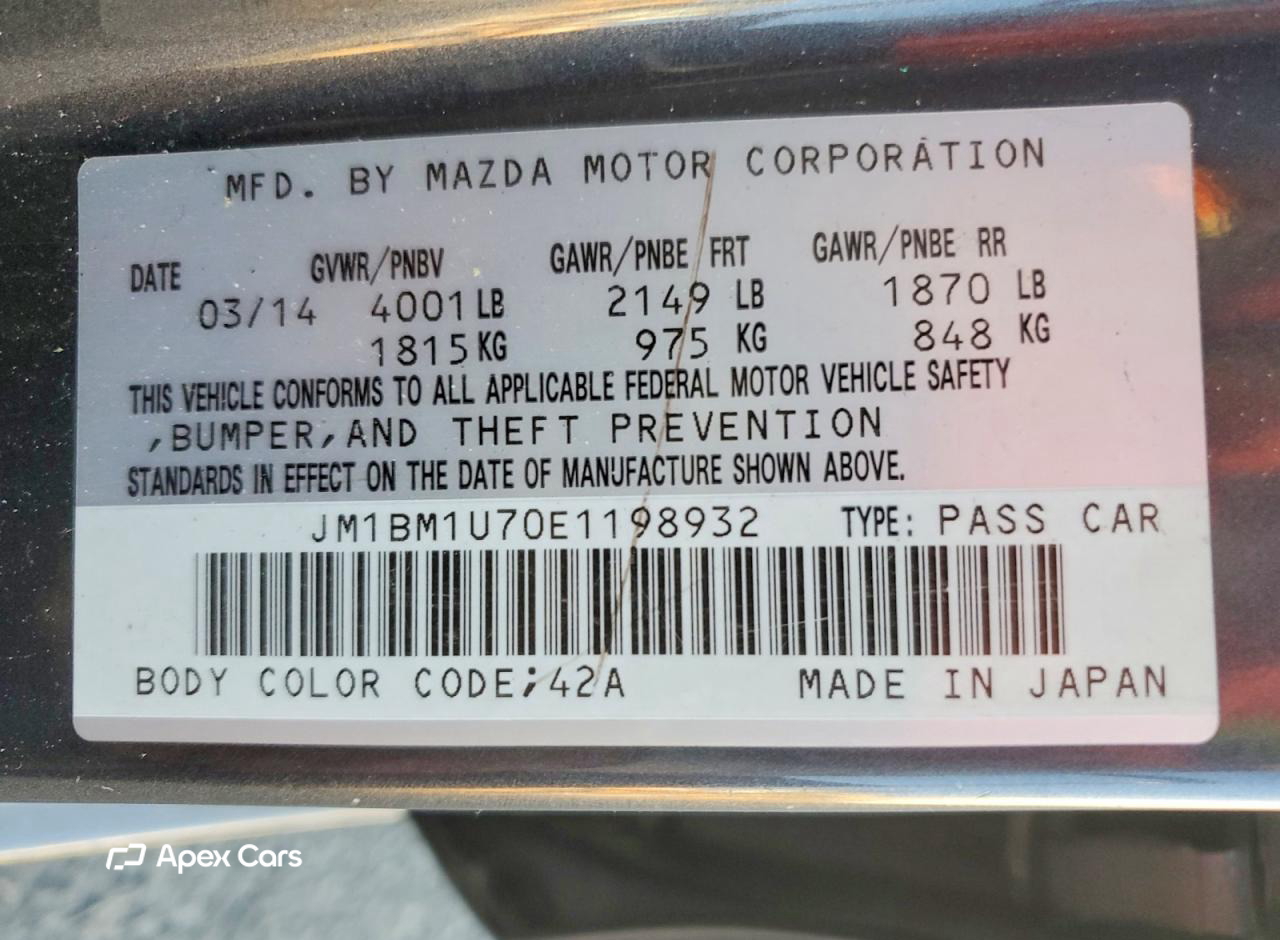 Mazda 3 2014