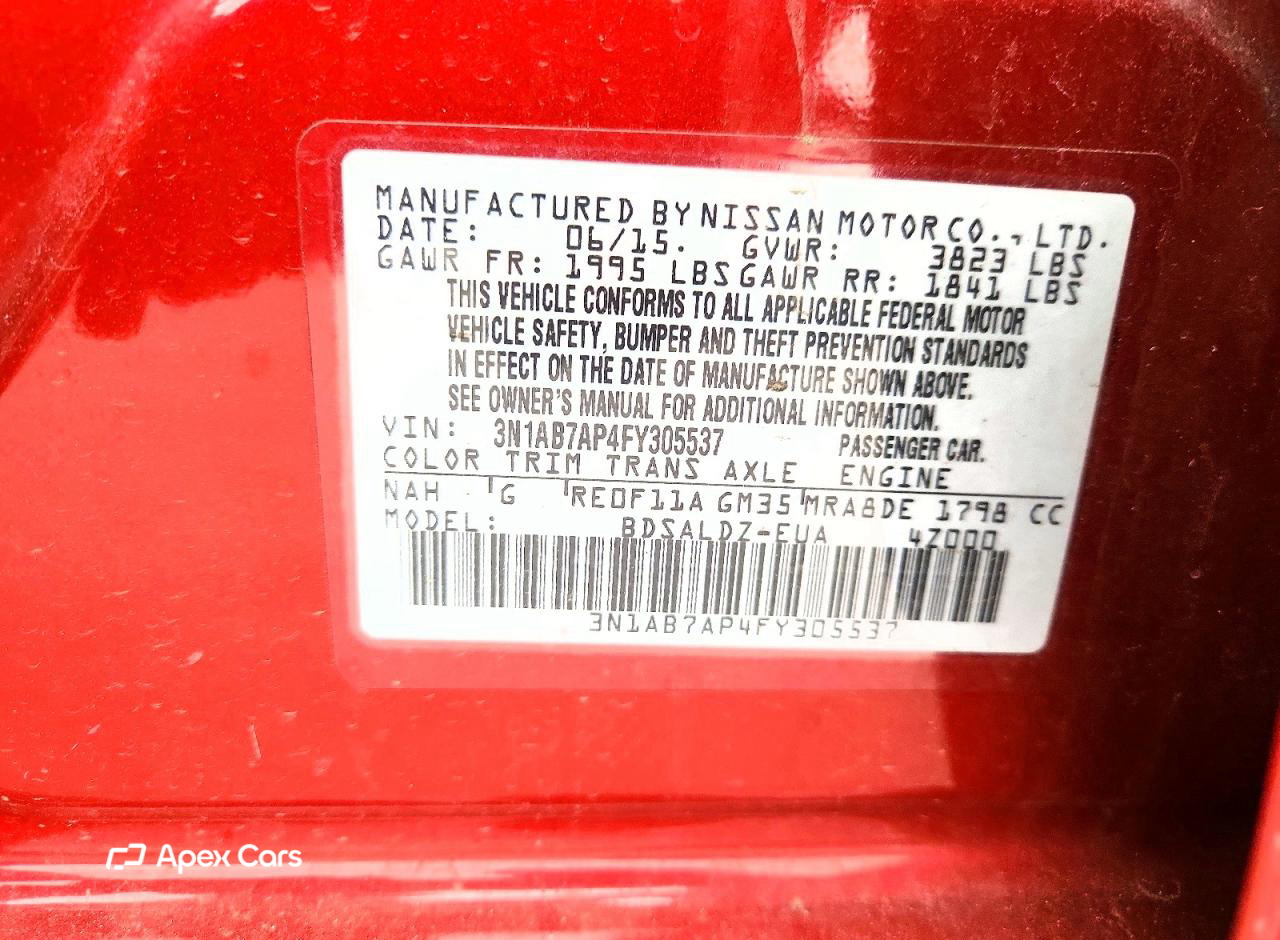 Nissan Sentra 2015