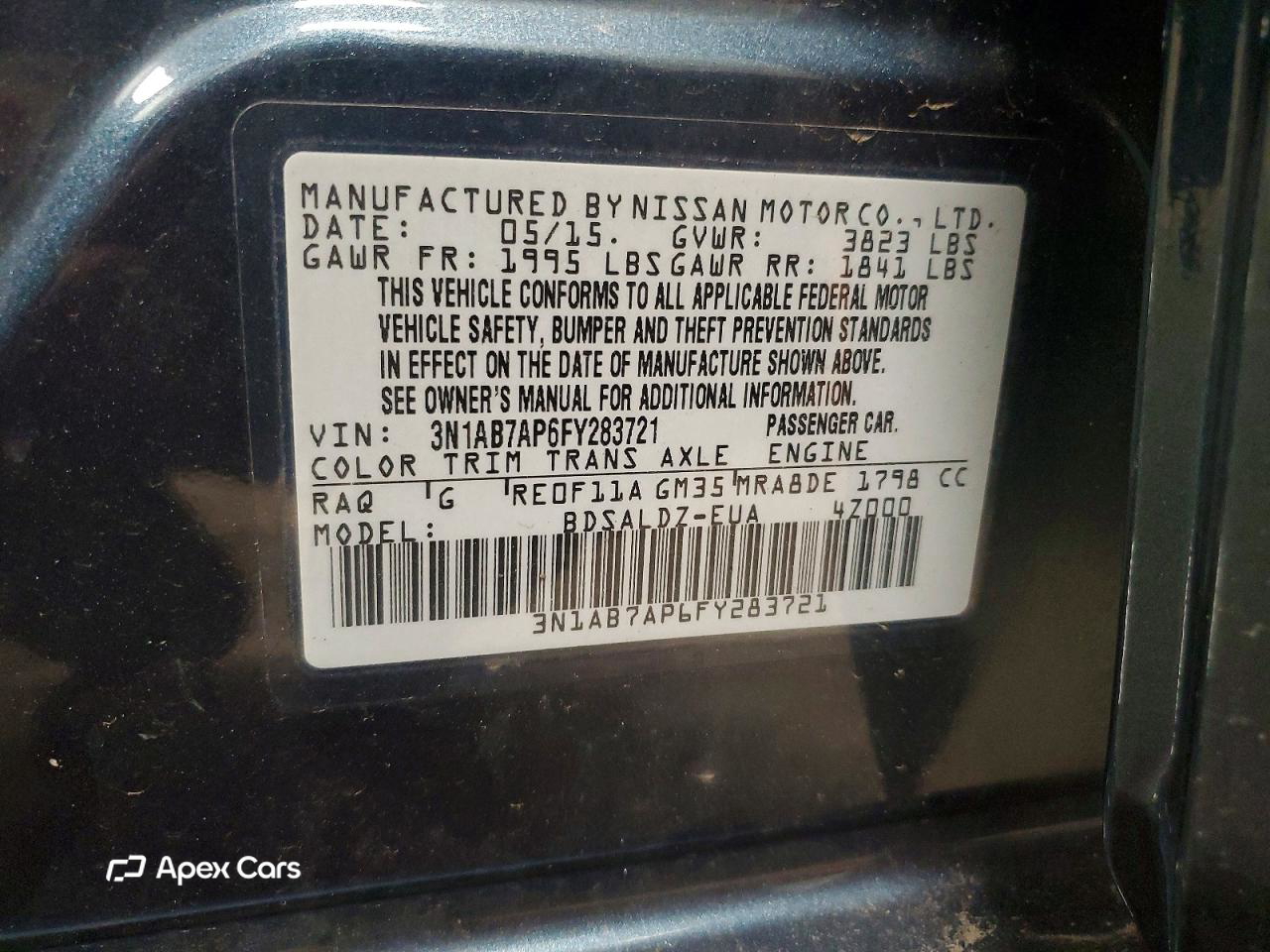 Nissan Sentra 2015