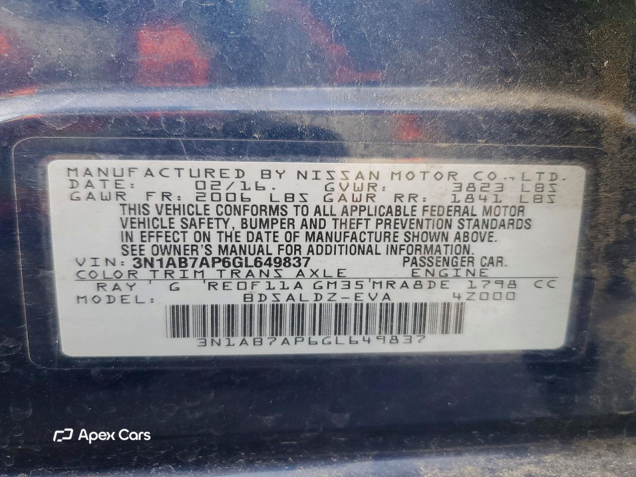 Nissan Sentra 2016