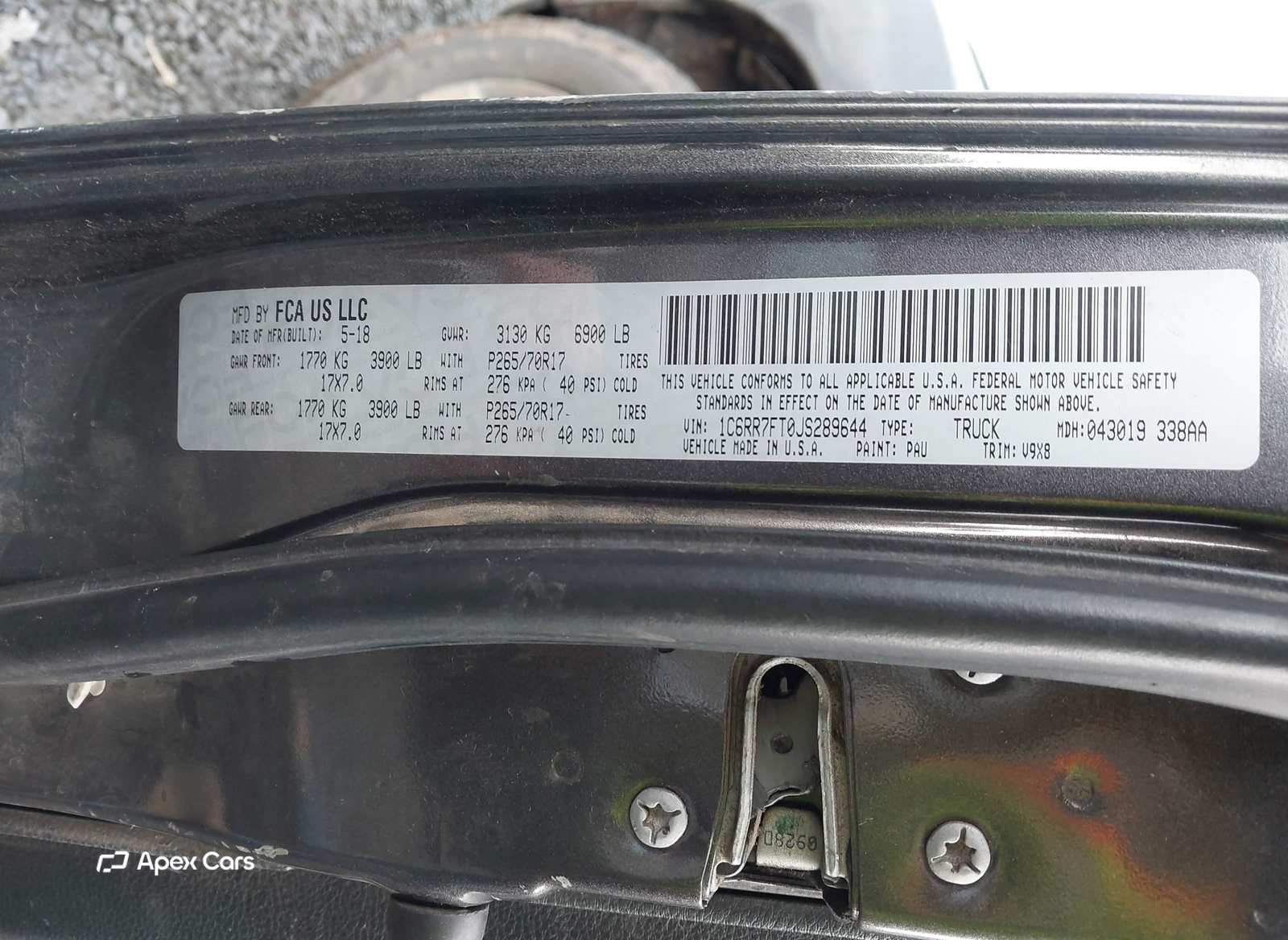 RAM 1500 2018