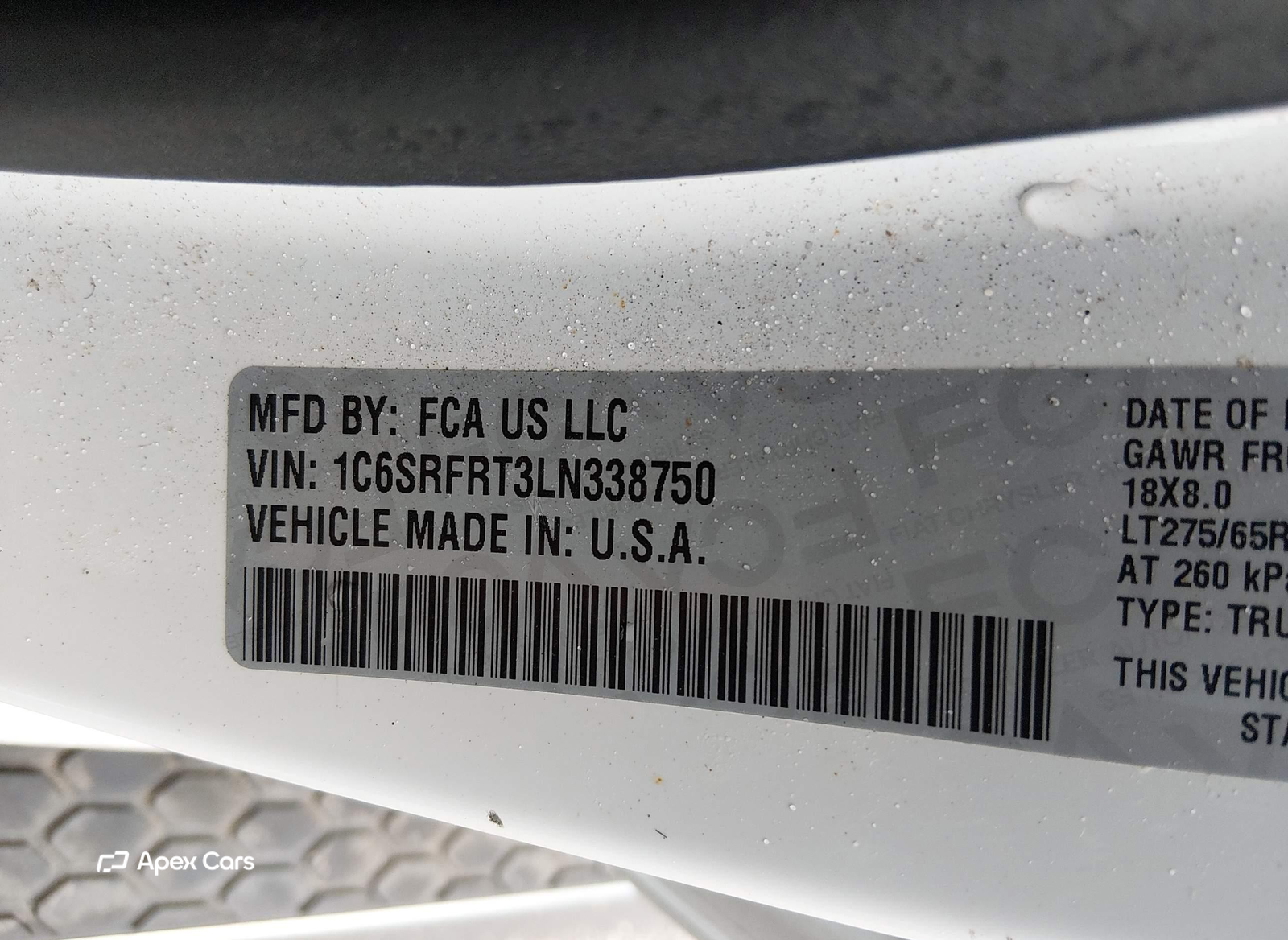 RAM 1500 2020