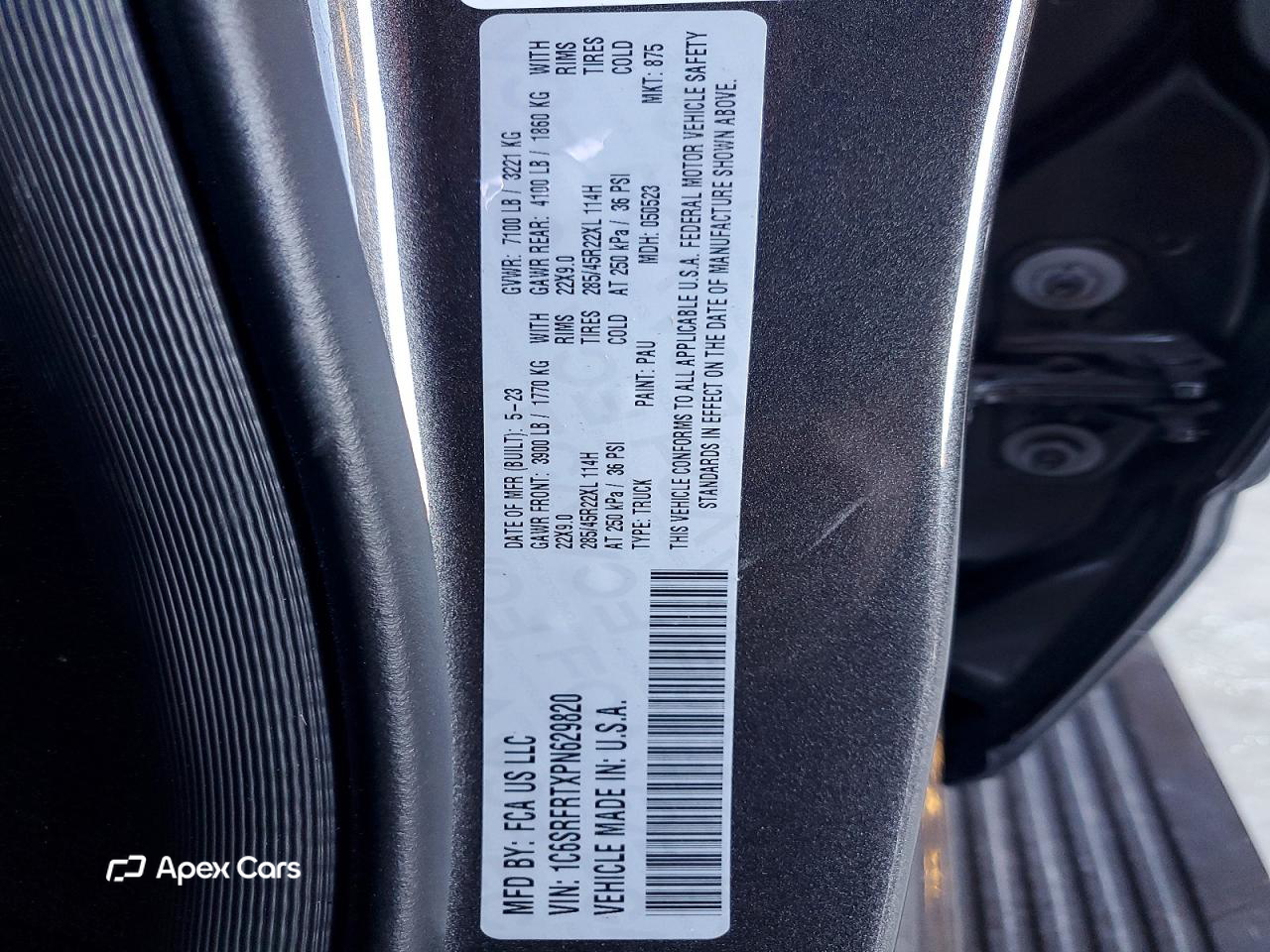 RAM 1500 2023