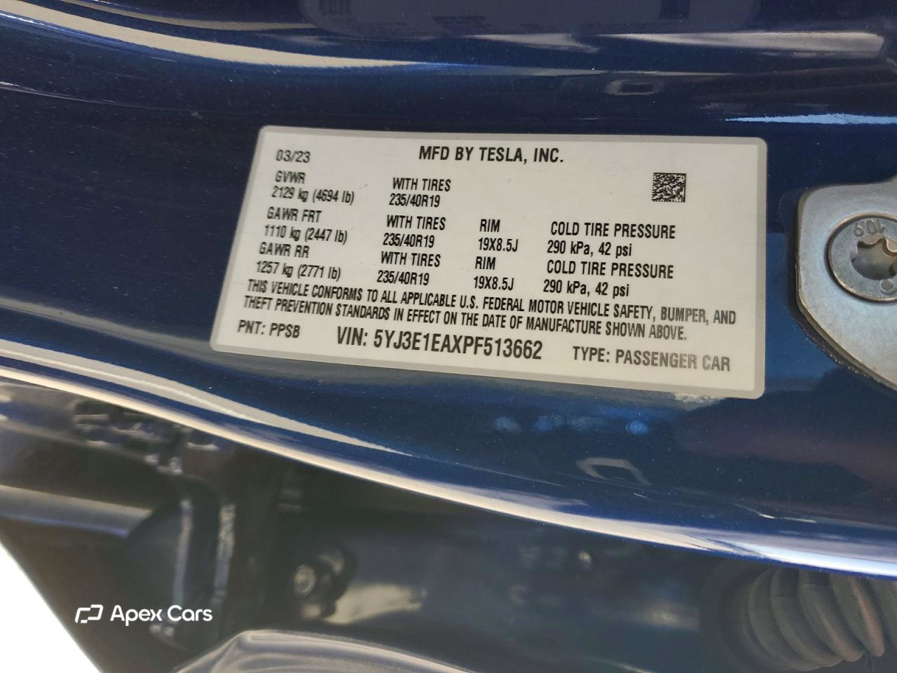 Tesla Model 3 2023