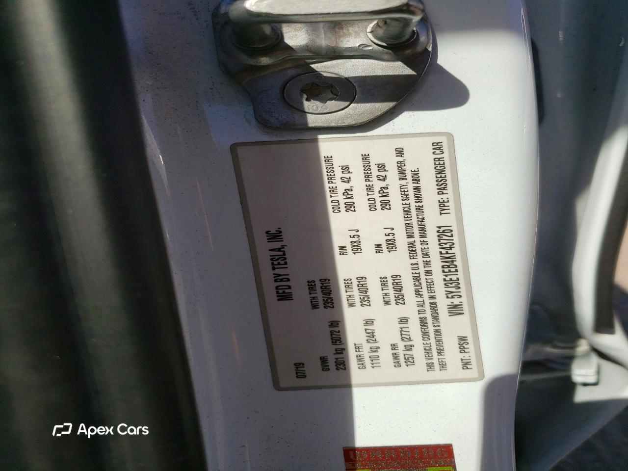 Tesla Model 3 2019