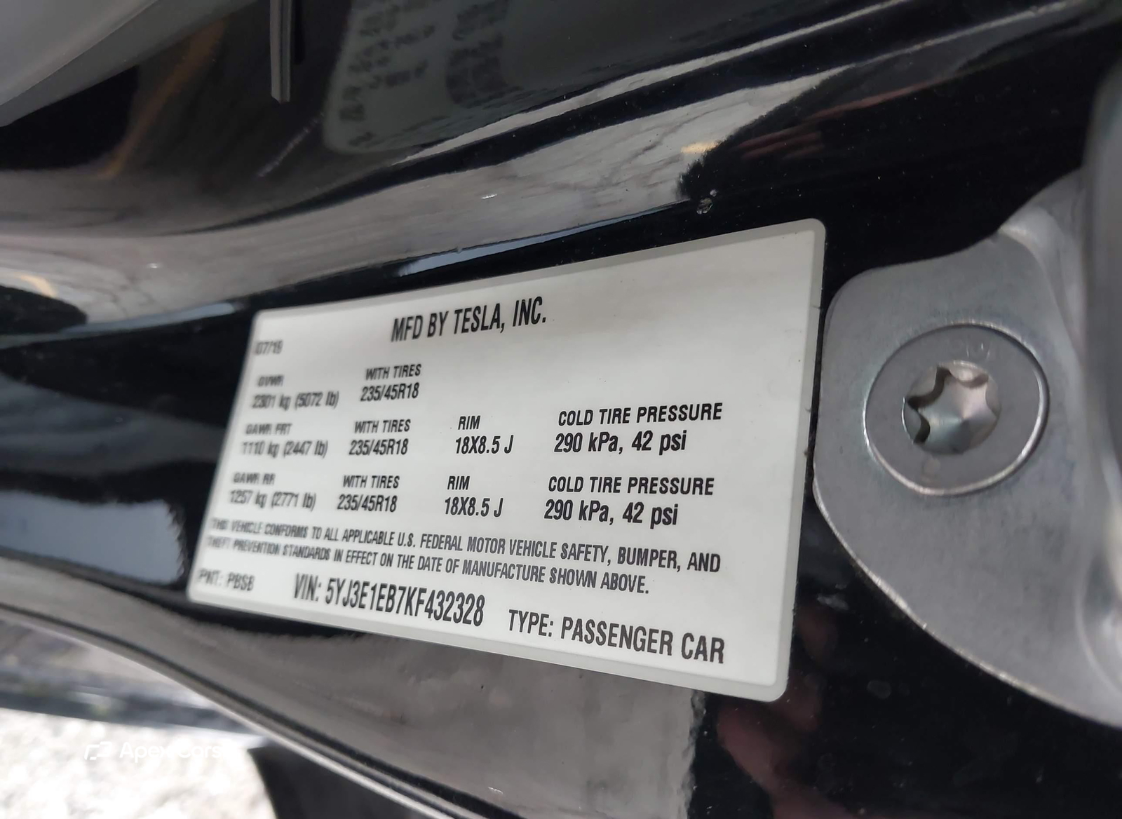 Tesla Model 3 2019