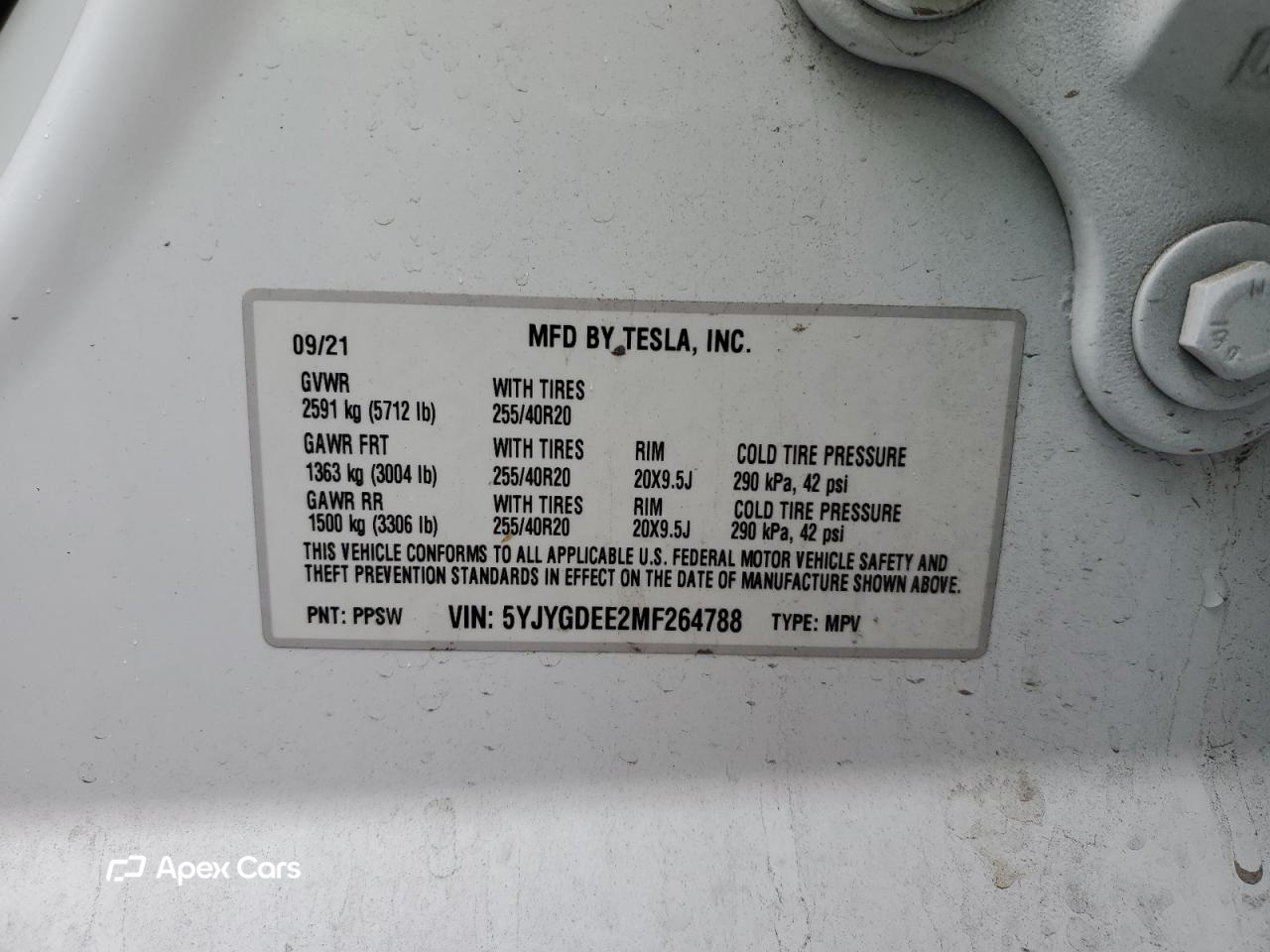 Tesla Model Y 2021