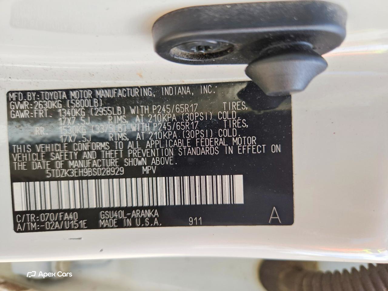 Toyota Highlander 2011