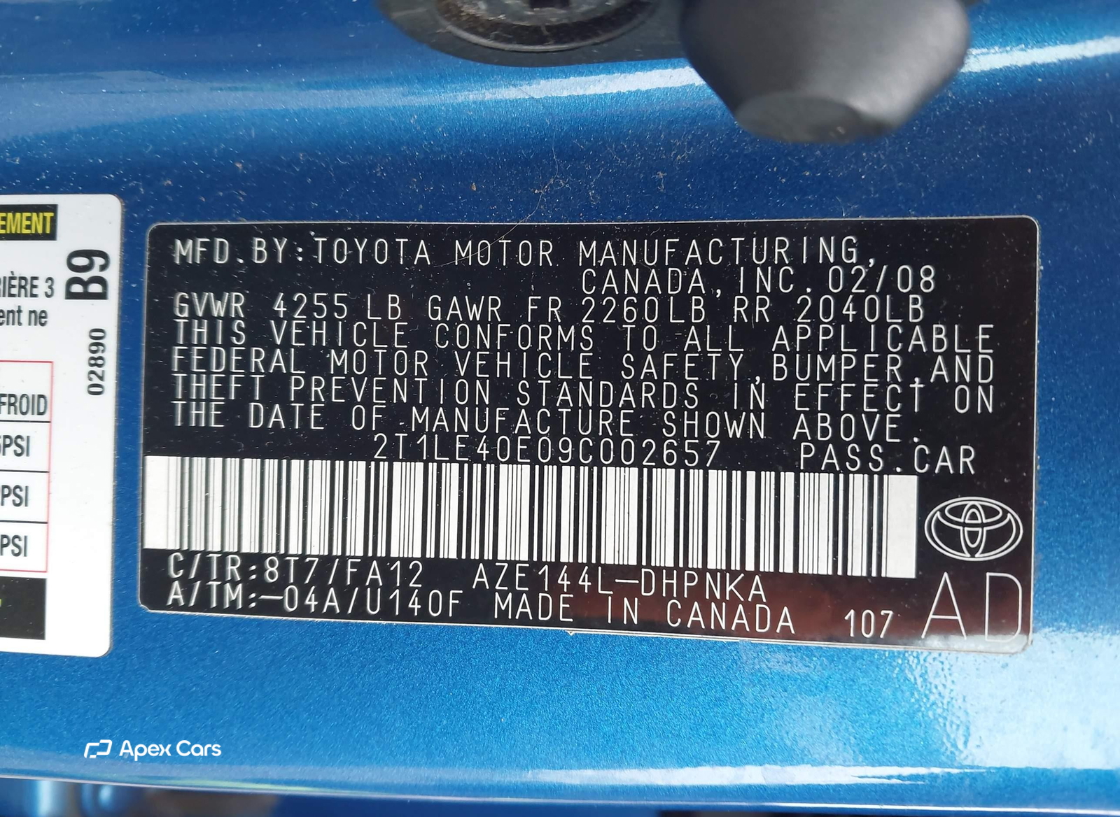 Toyota Matrix 2009