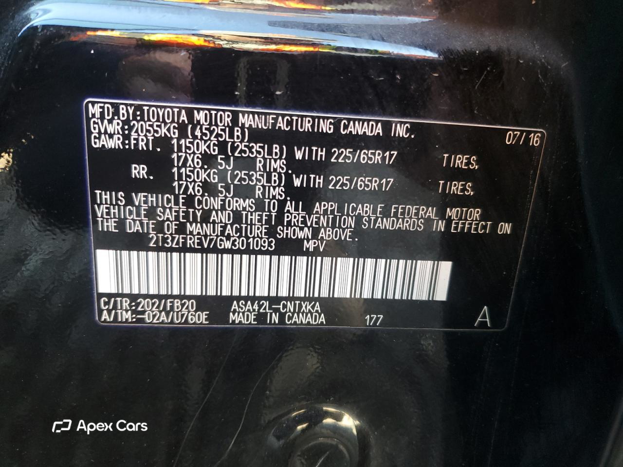 Toyota RAV 4 2016
